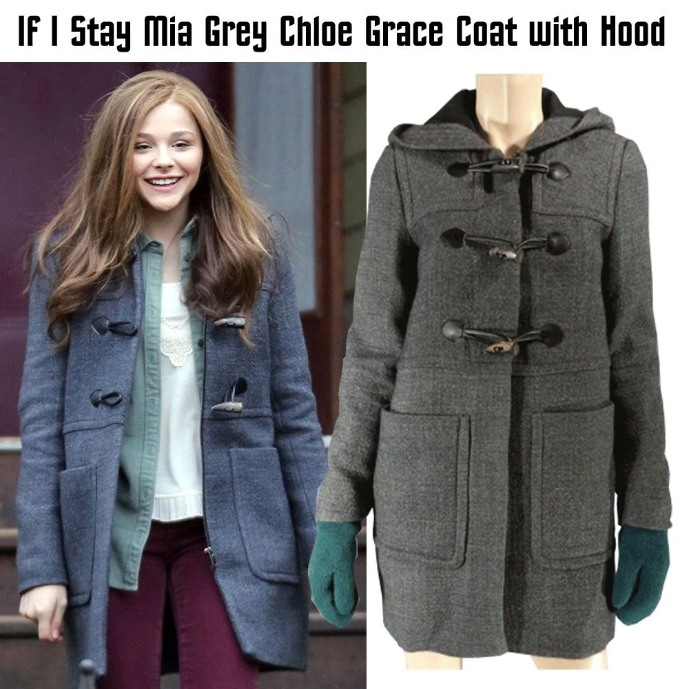 If I Stay Chloe Grace Moretz Hooded Coat - Image 7