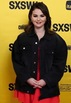 SXSW Festival 2024 Selena Gomez Denim Jacket