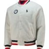 Winter Olympics 2022 Team USA Reversible Raglan Varsity Jacket