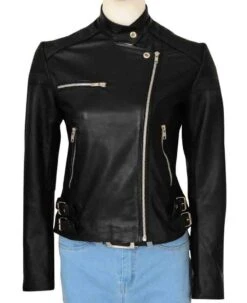 The 5th Wave Chloe Grace Moretz Black Leather Jacket