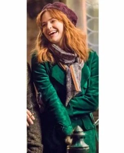 Ashleigh Cummings The Goldfinch Green Coat