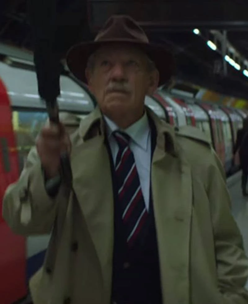 Ian Mckellen The Good Liar Trench Coat - Image 2