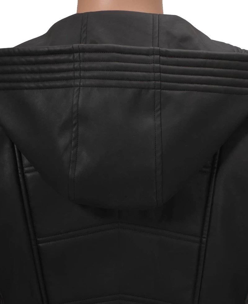 Jamie Campbell Bower The Mortal Instruments Leather Jacket - Image 5