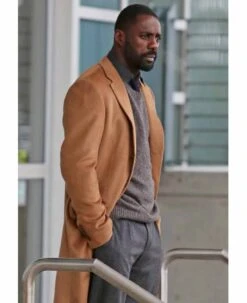 The Mountain Between Us Idris Elba Brown Coat