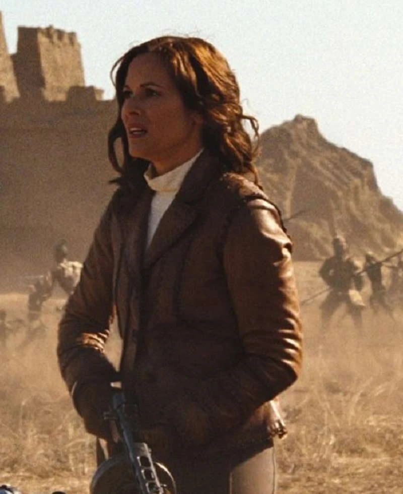 Evelyn O'Connell The Mummy 3 Leather Jacket - Image 2