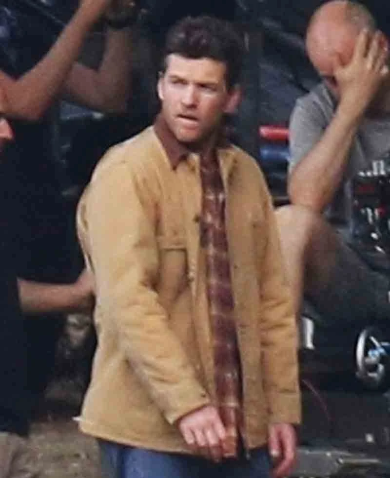 The Shack Sam Worthington Brown Jacket - Image 2