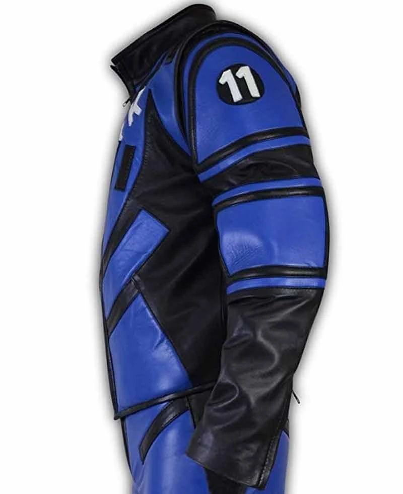 Iron Man 2 Tony Stark Biker Jacket - Image 4