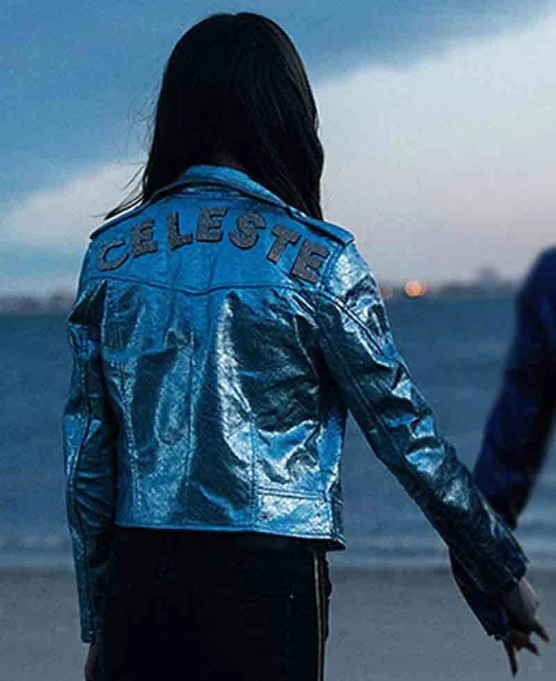 Vox Lux Albertine Blue Leather Jacket - Image 3