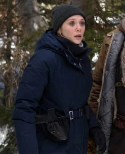 Elizabeth Olsen Wind River Parka