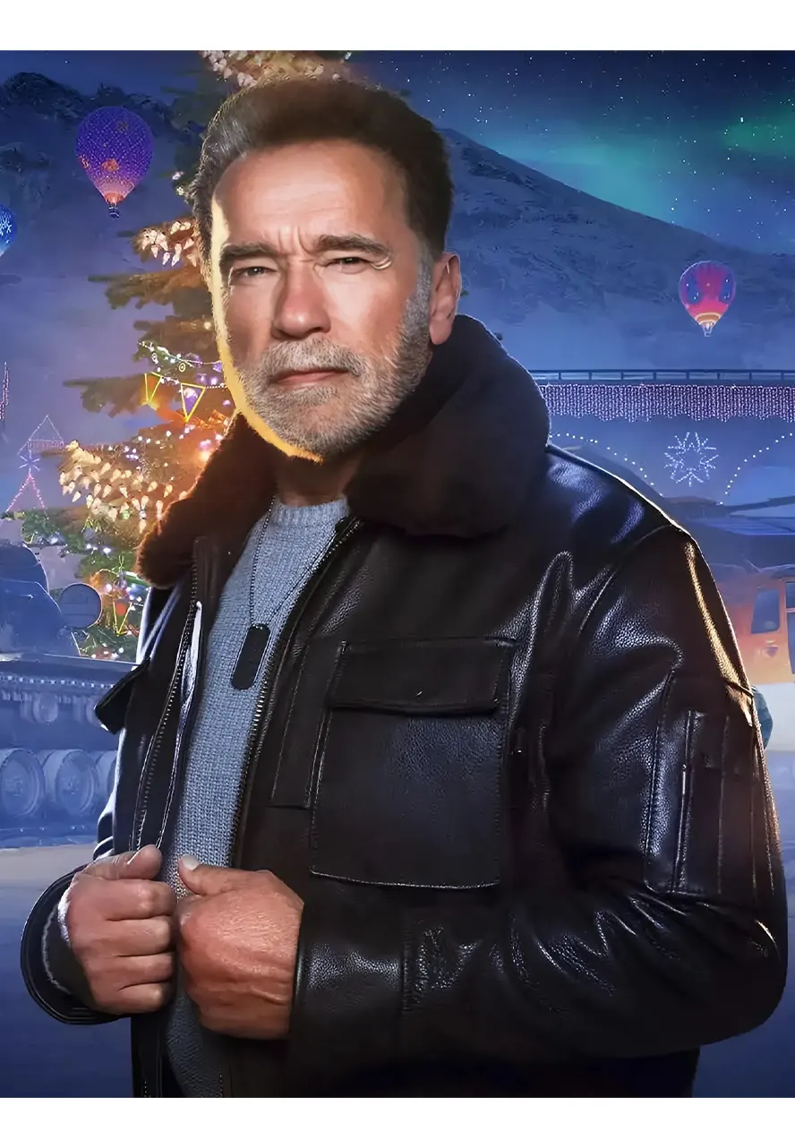 World Of Tanks Holiday Ops 2023 Arnold Black Jacket - Image 2