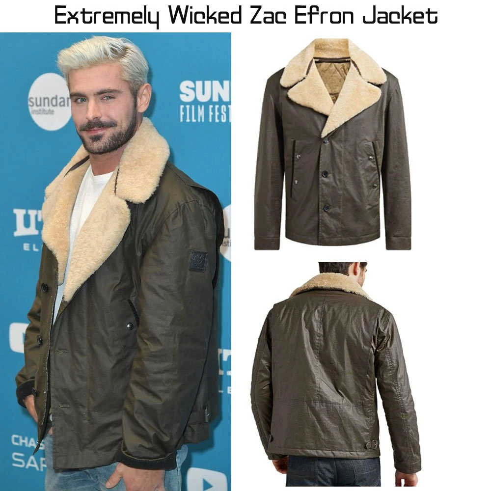 Extremely Wicked Zac Efron Jacket - Image 7