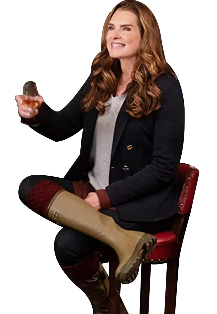 A Castle For Christmas Sophie Blue Blazer - Image 2