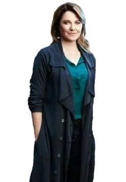 My Life Is Murder Alexa Crowe Black Trench Coat