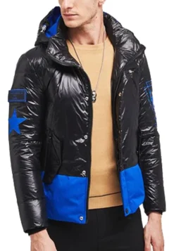 Cyberpunk Hooded Puffer Jacket