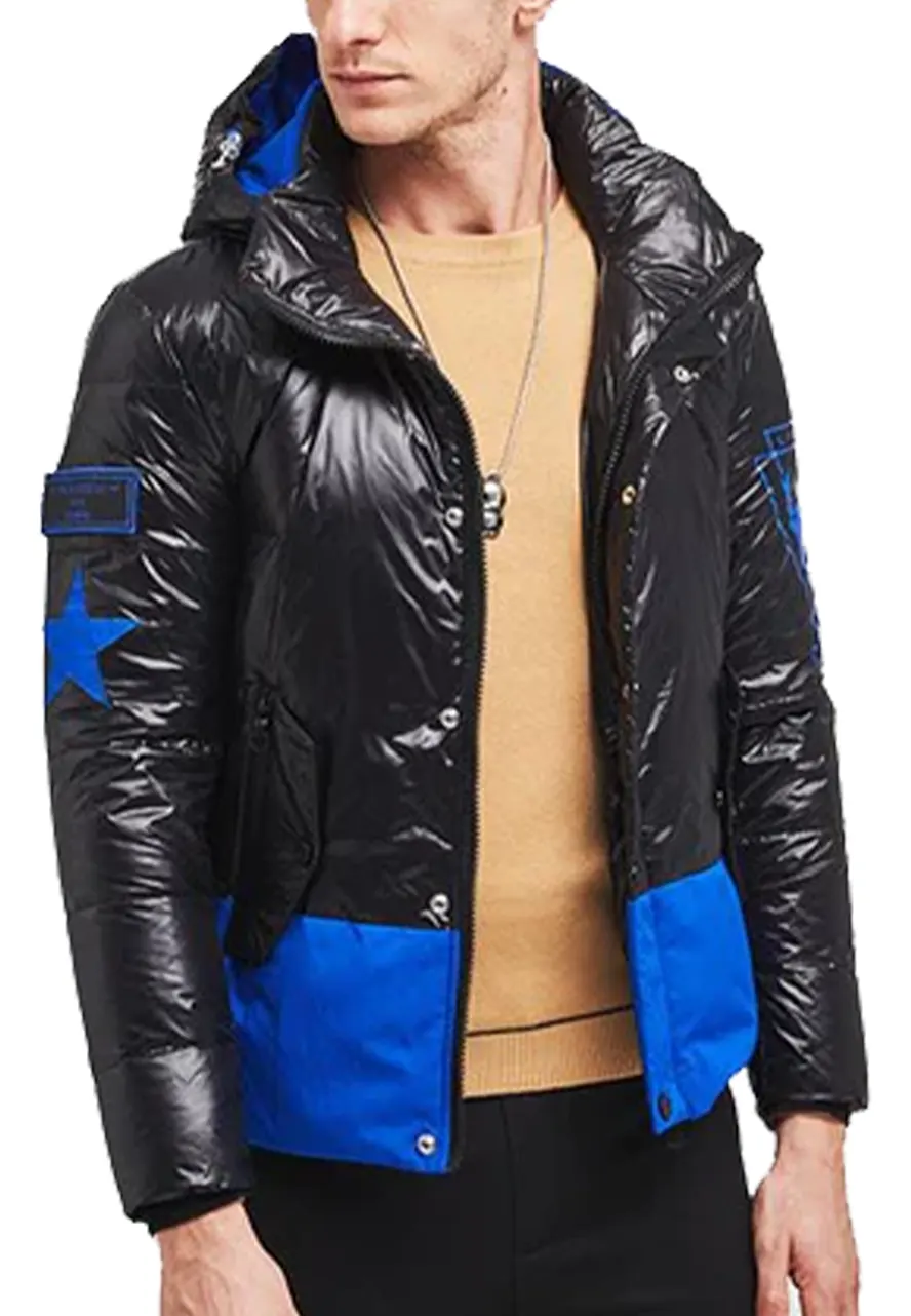 Cyberpunk Hooded Puffer Jacket