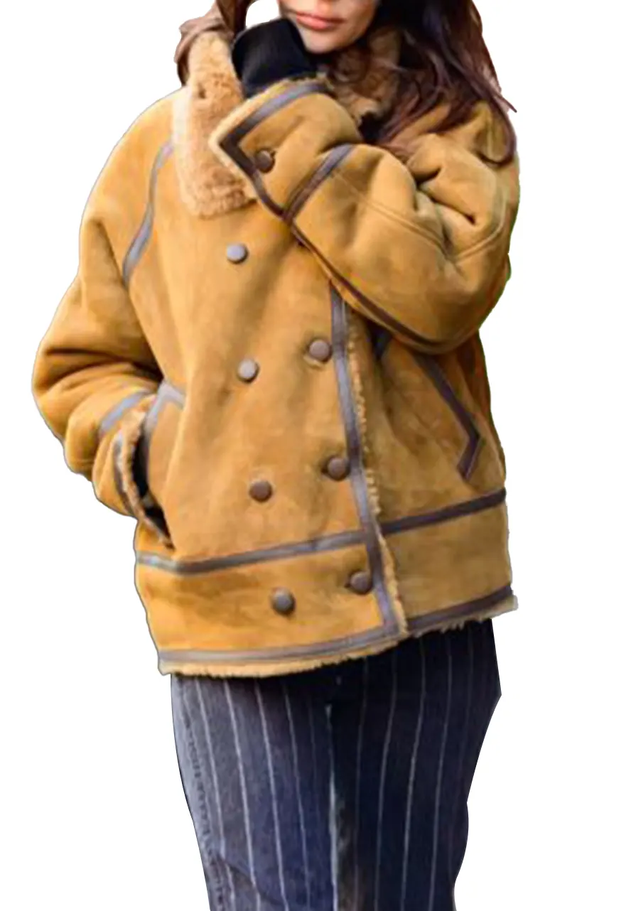 Elya Shearling Lined Jacket