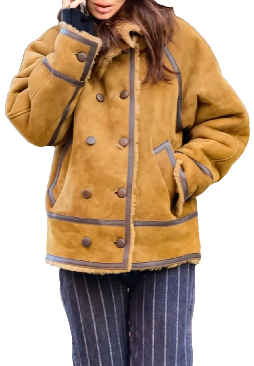 Elya Shearling Lined Jacket - Image 2