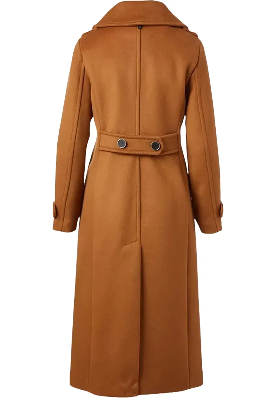 Women’s Double Face Elodie Military Coat - Image 2