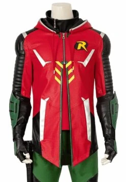 Robin Gotham Knights Leather Jacket