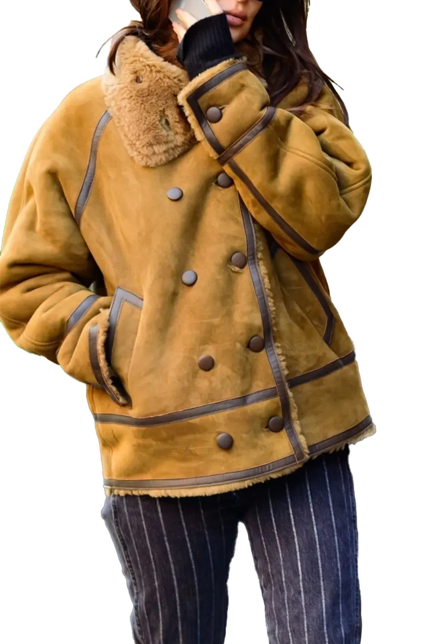 Elya Shearling Lined Jacket - Image 3