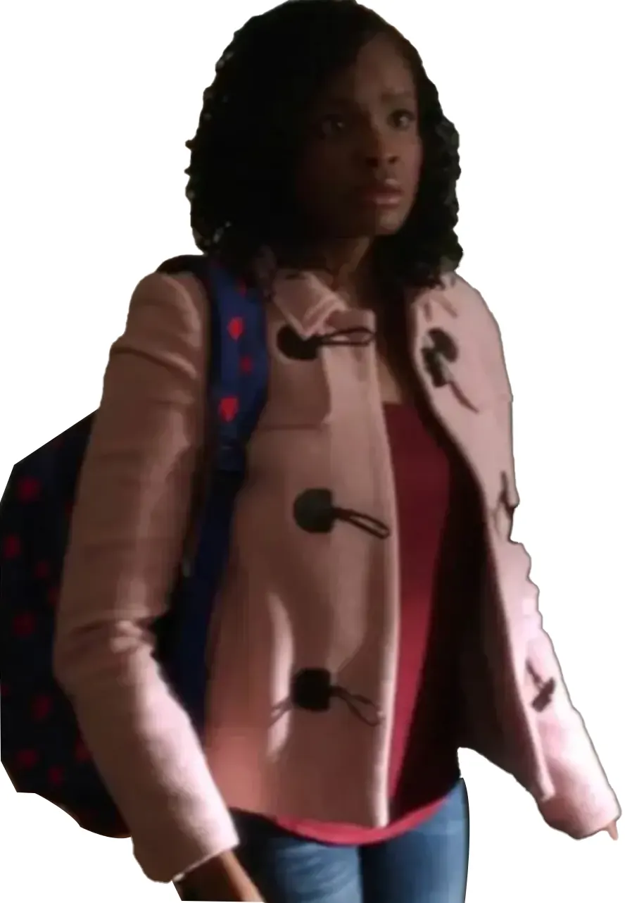 Switched At Birth S04 Sharon Pierre-Louis Peacoat - Image 3
