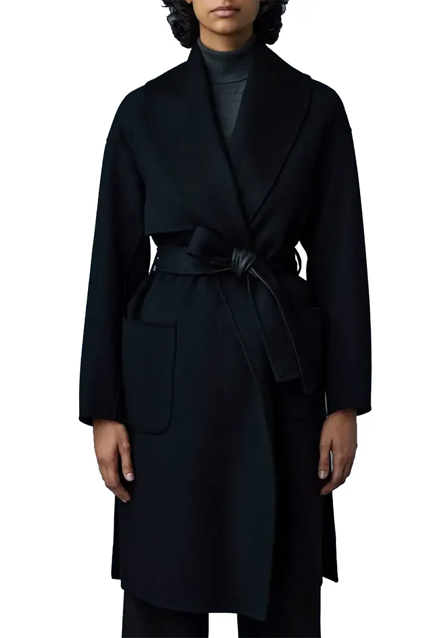 Women’s Thalia Wool Coat - Image 3