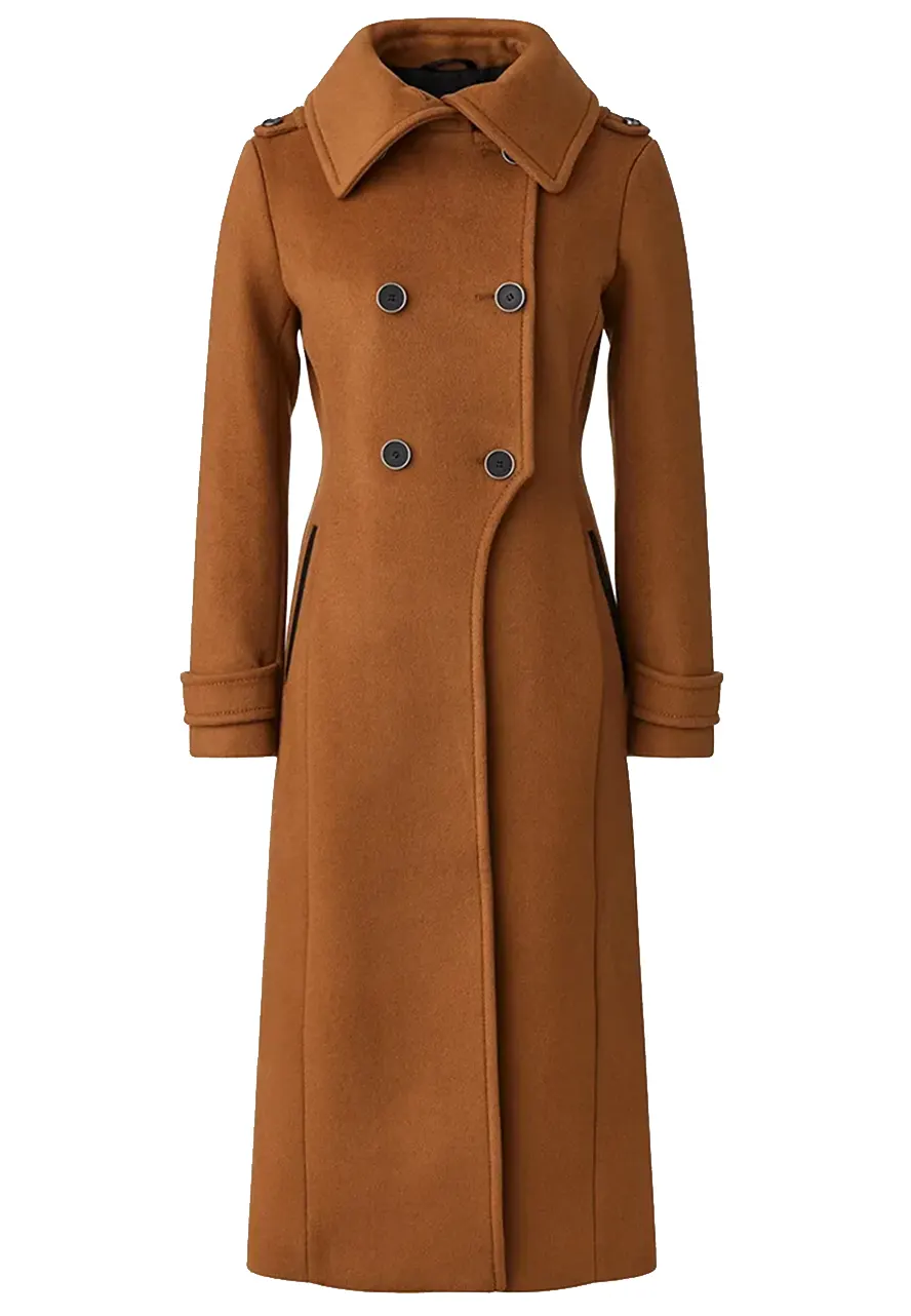 Women’s Double Face Elodie Military Coat